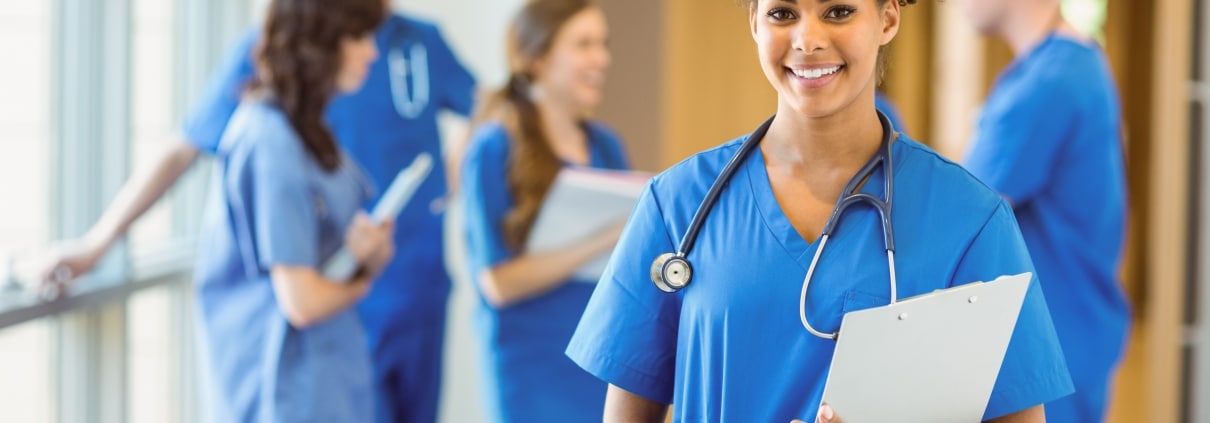Group of medical students